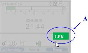 masker lekkage indicator