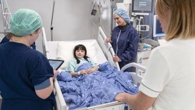 Wachtkamer voor de operatie