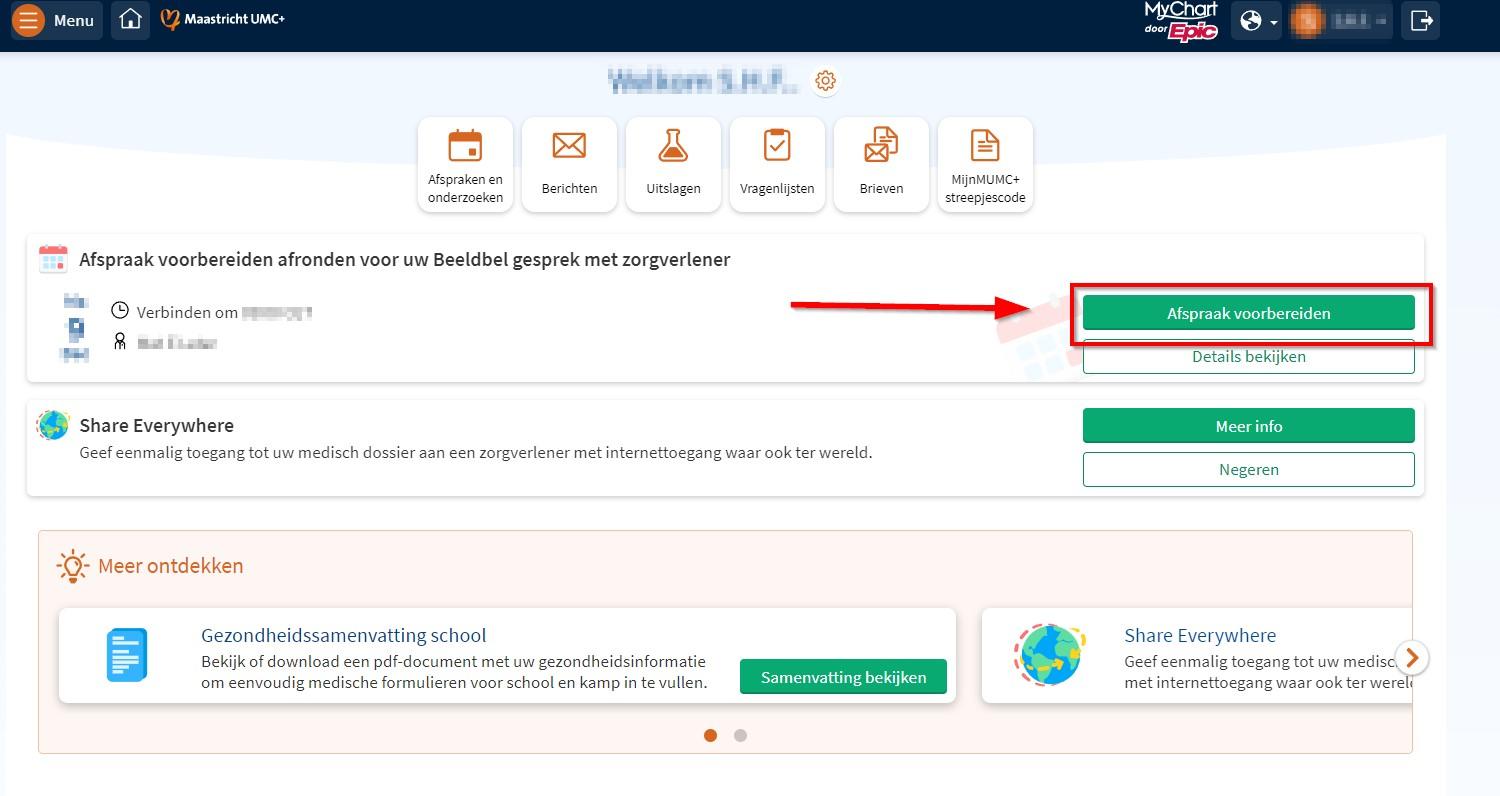 Afspraak voorbereiden