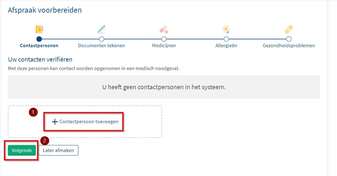 Beeldbellen stap 2
