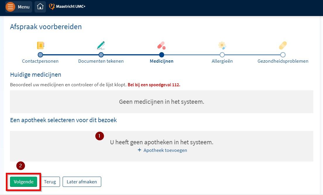 Beeldbellen stap 6