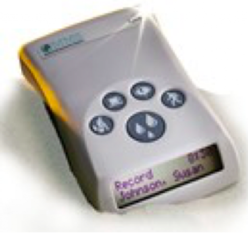 Mobiel urodynamisch registratieapparaat
