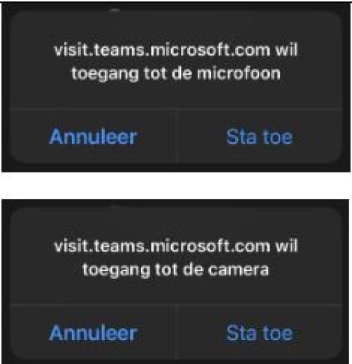 Beeldbellen stap 6