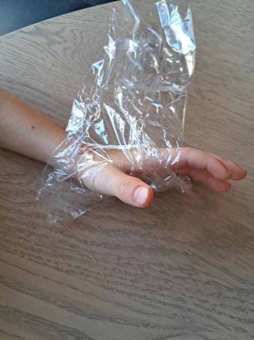 Vershoudfolie hand